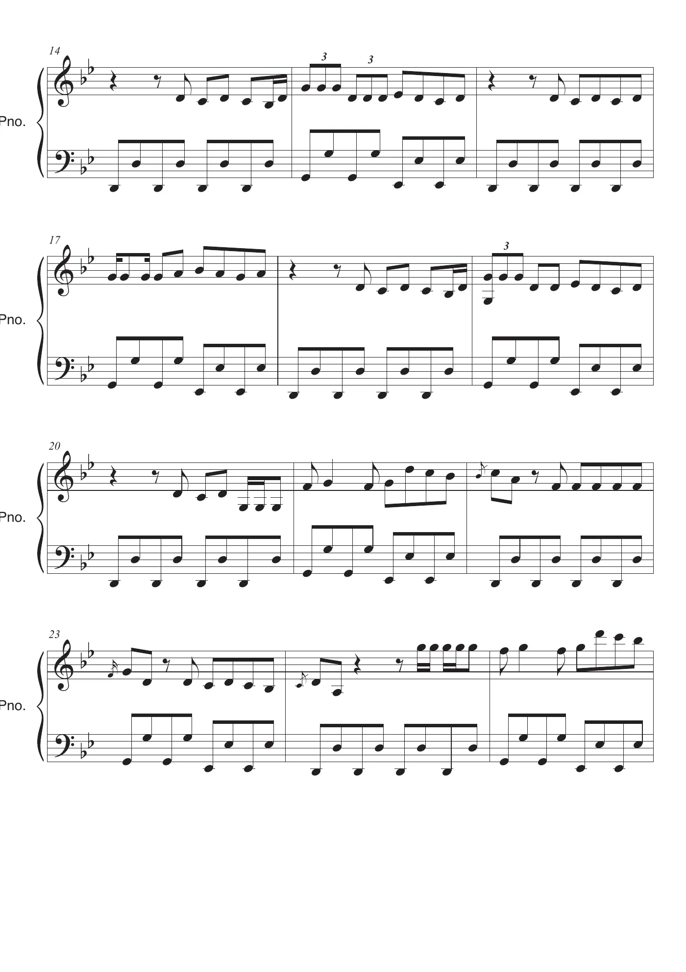 Havana Score – trang 2