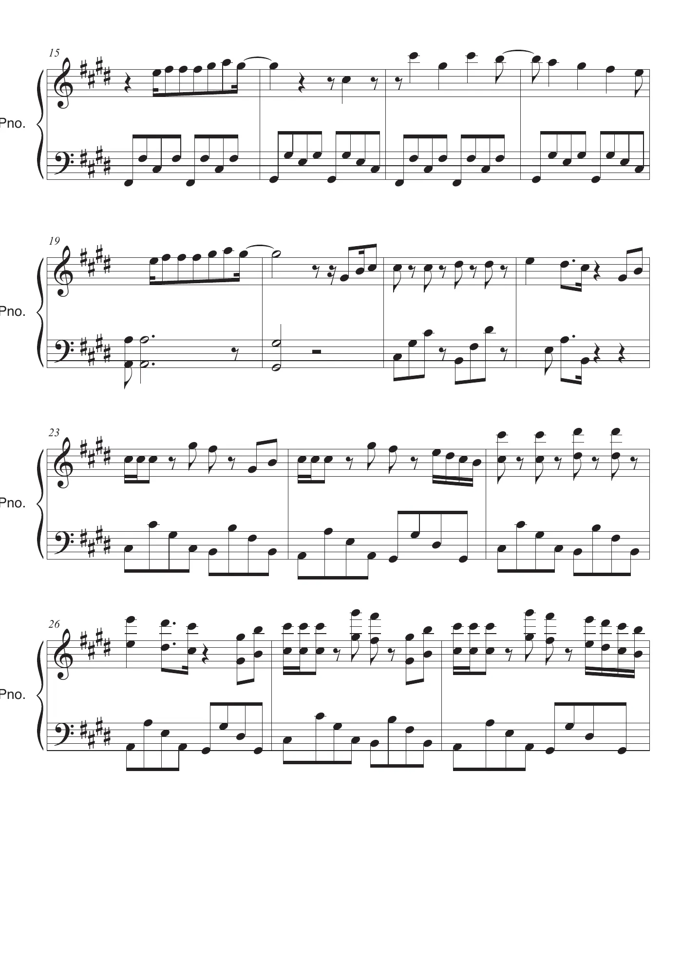 How Long Score – page 2