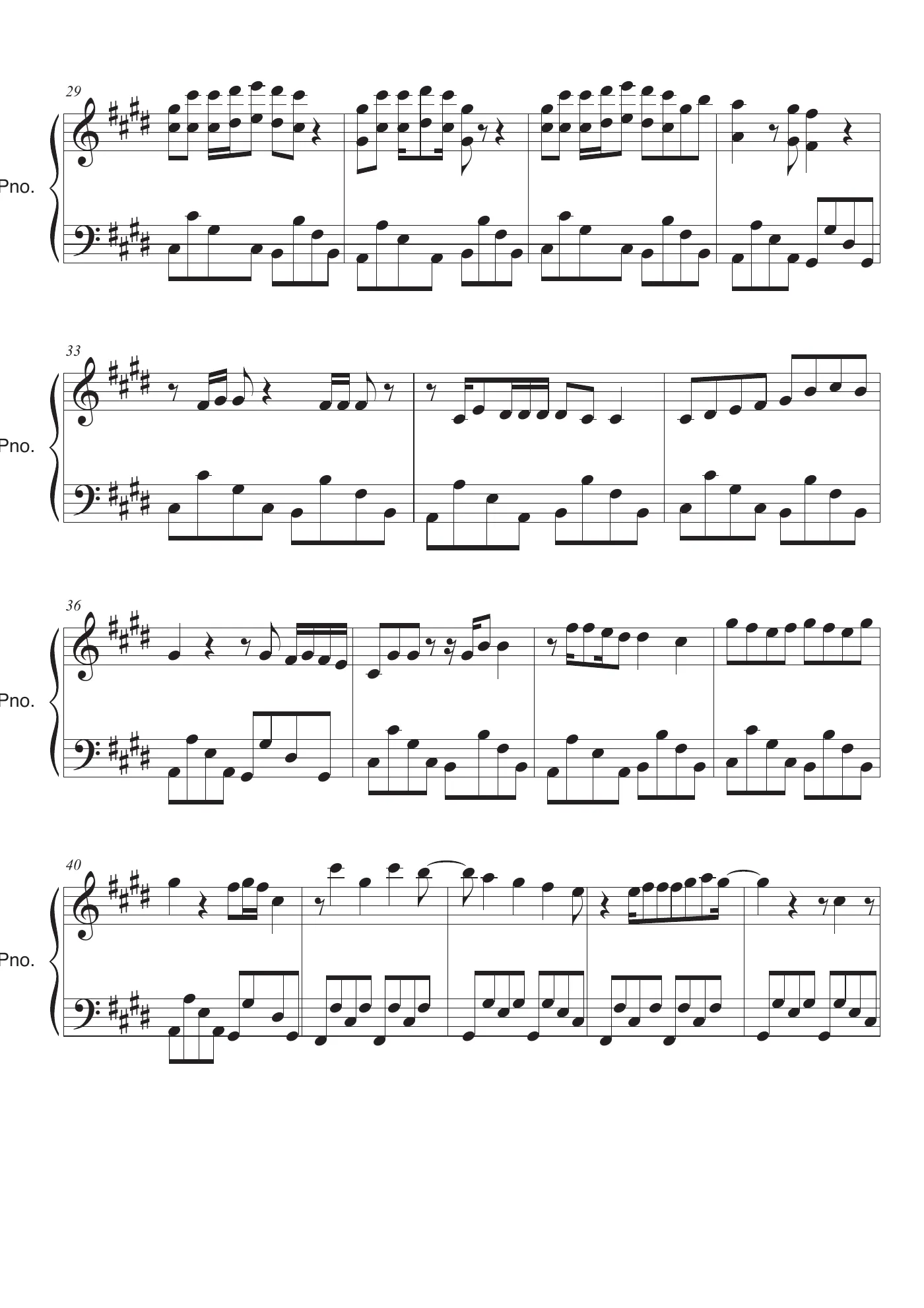 How Long Score – page 3