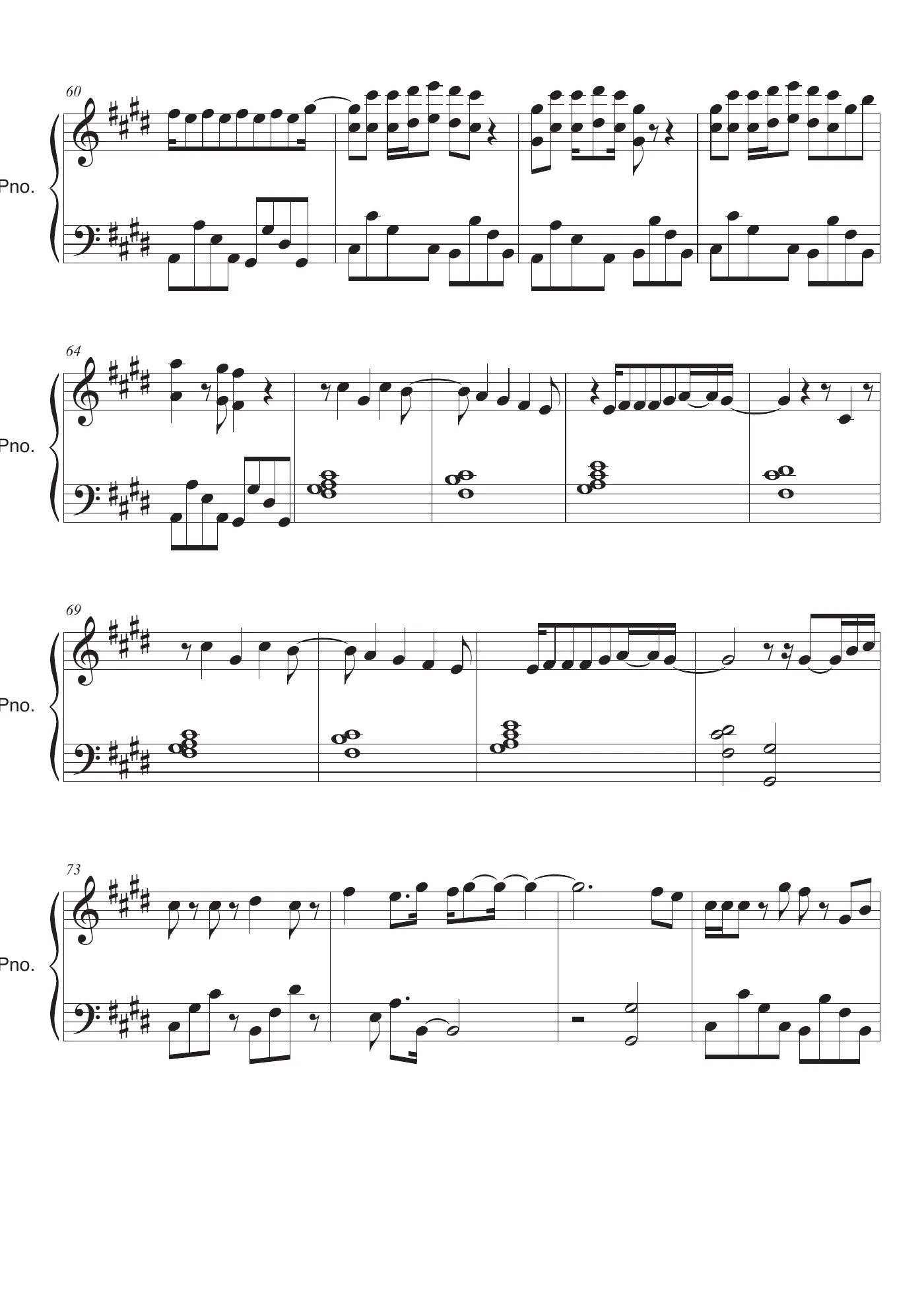 How Long Score – page 5