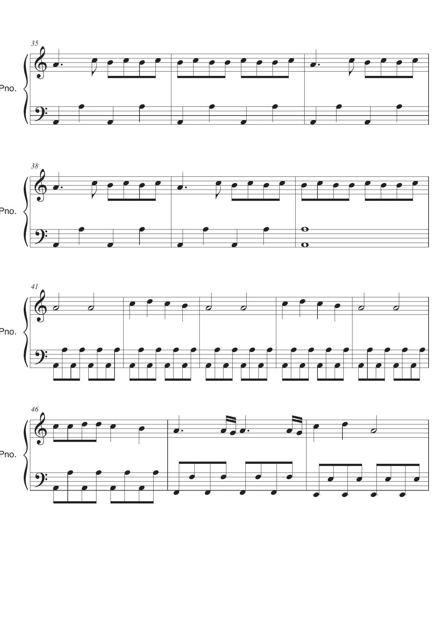 Look What You Made Me Do Score – page 3