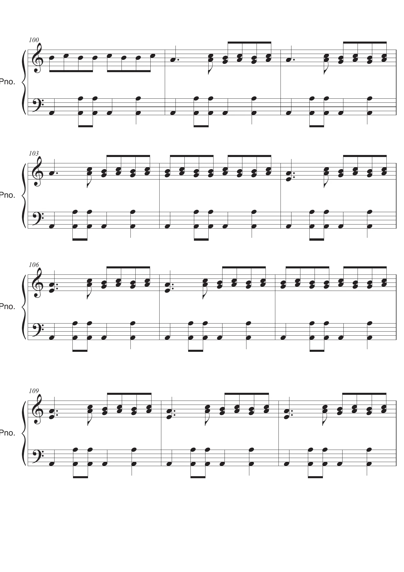 Look What You Made Me Do Score – page 8