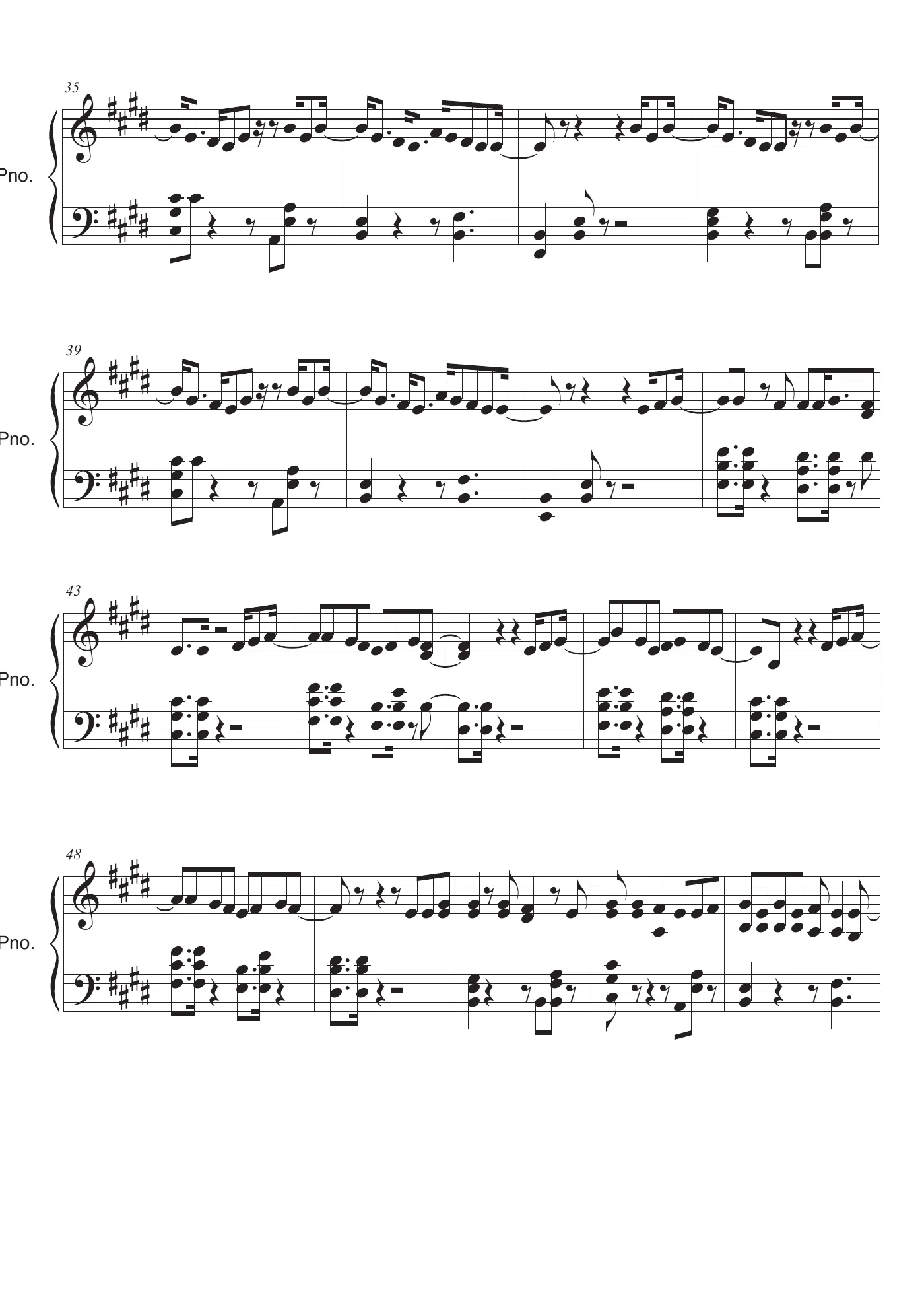 Love Yourself Score – page 3