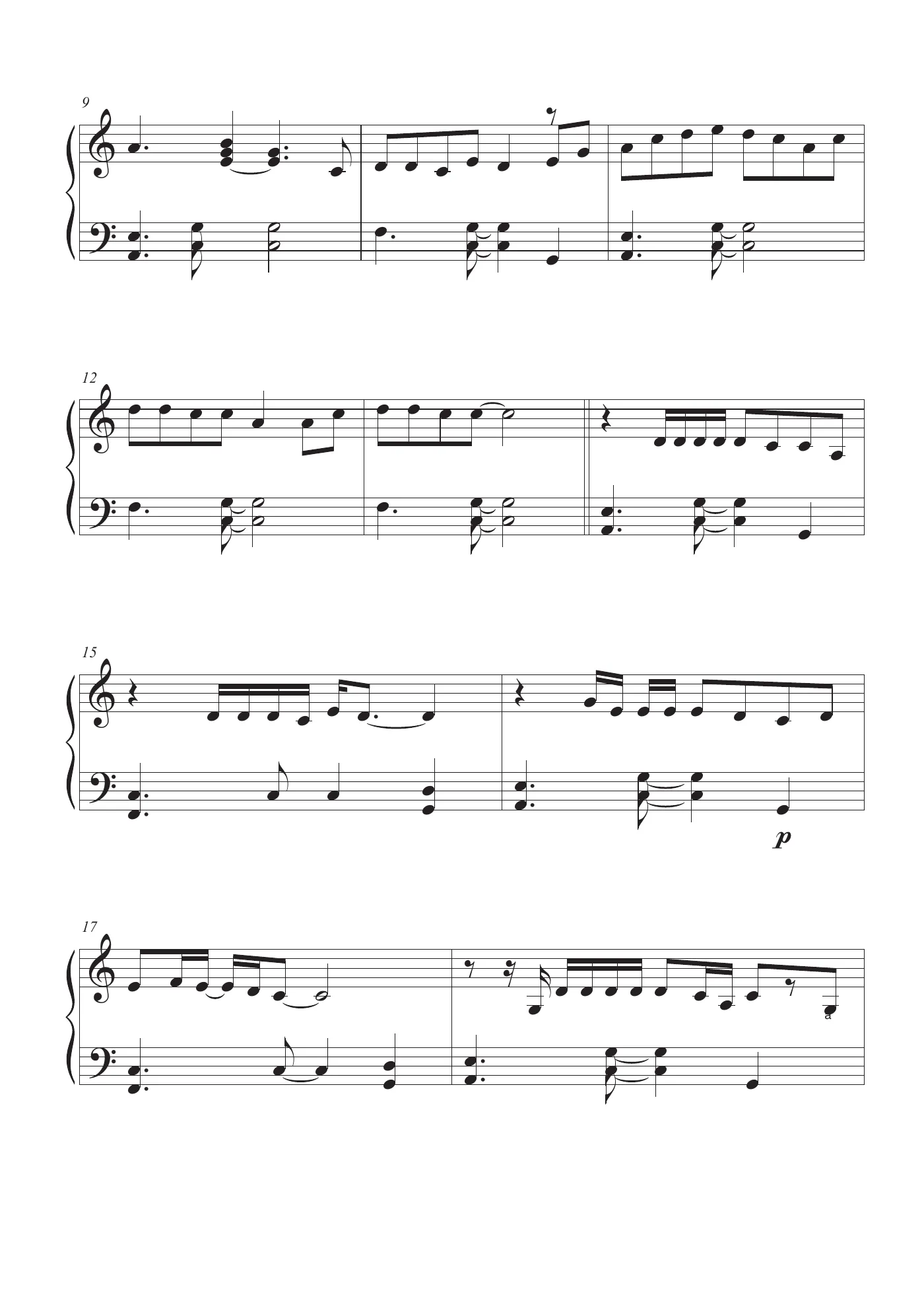 See You Again Score – trang 2