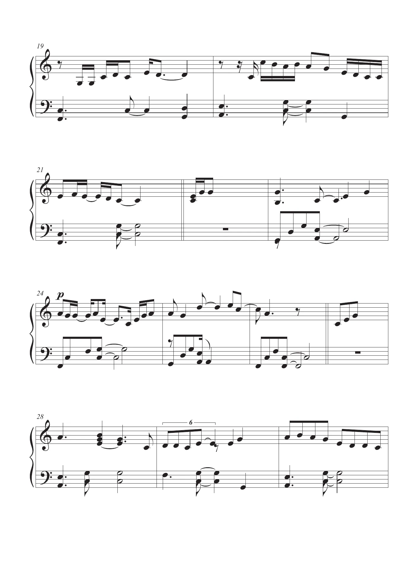 See You Again Score – trang 3