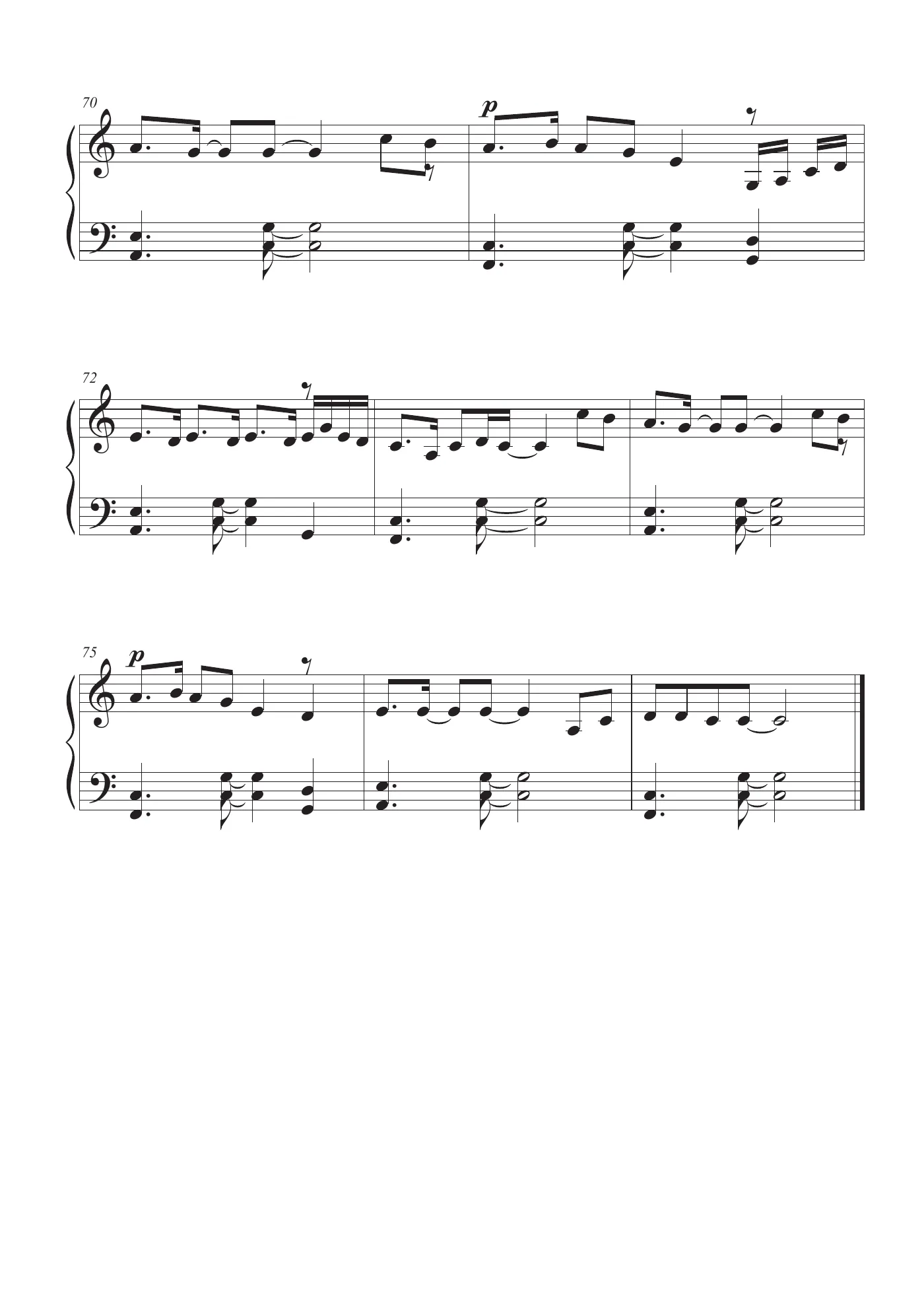 See You Again Score – trang 7