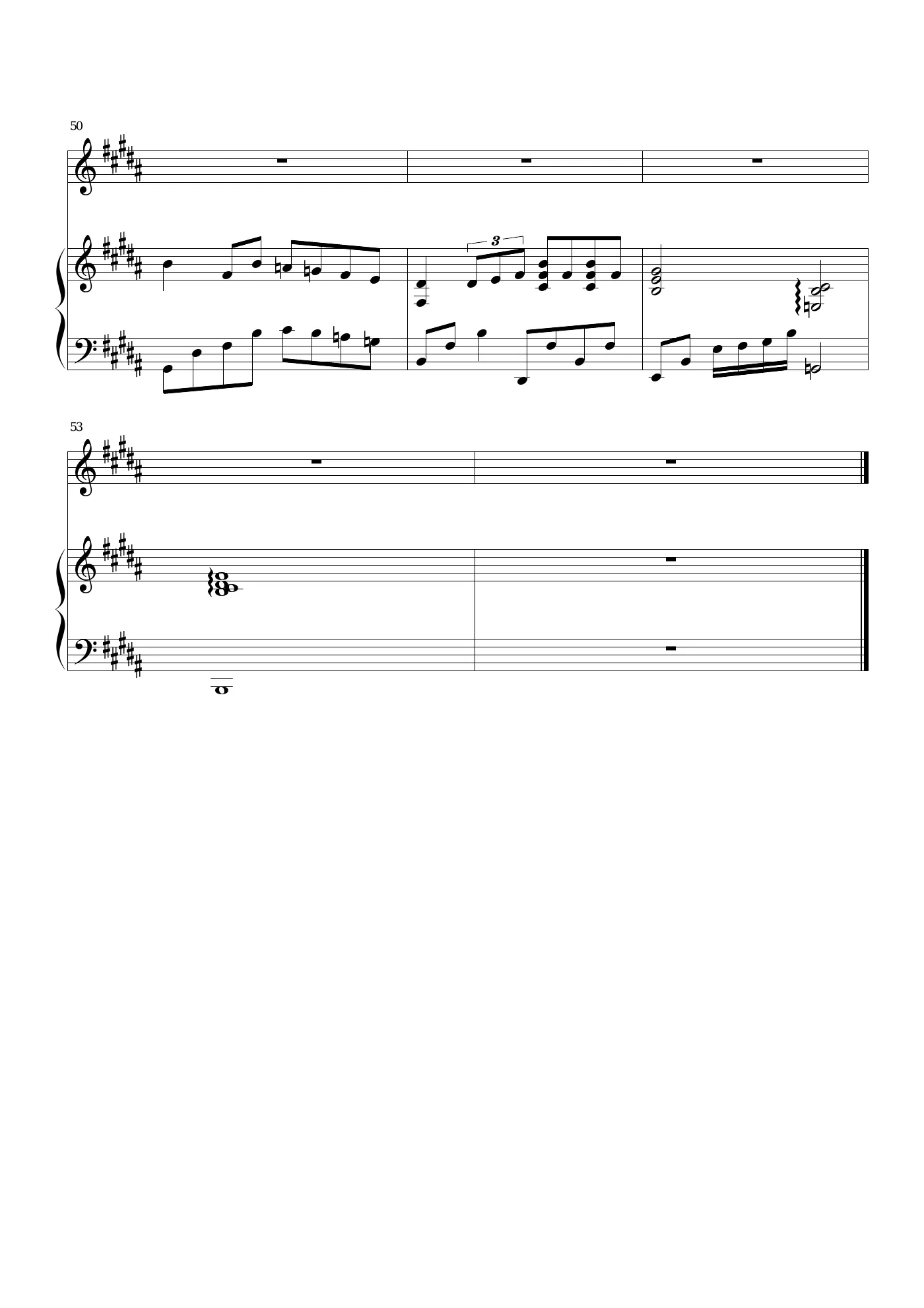 toi da yeu mot thien than piano sheet – page 6